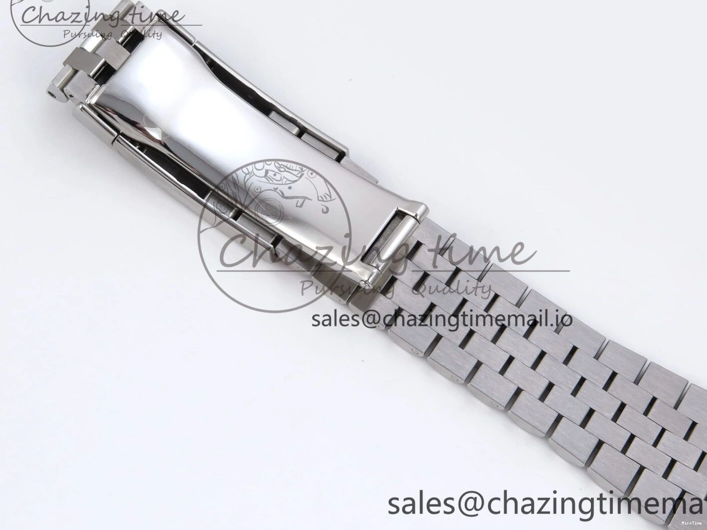 MiroTime 0320 DateJust 126334 41mm Clean 1:1 Best Edition 904L Steel Gray Stick Dial on Jubilee Bracelet VR TravelReady 895